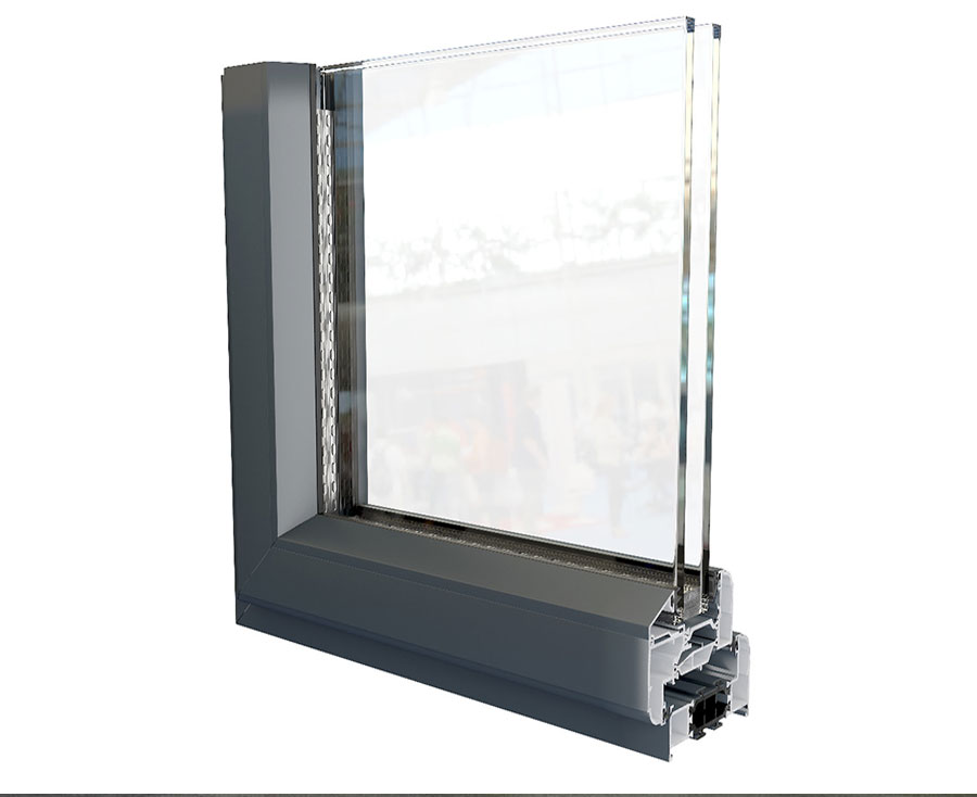 alitherm 600 aluminium window