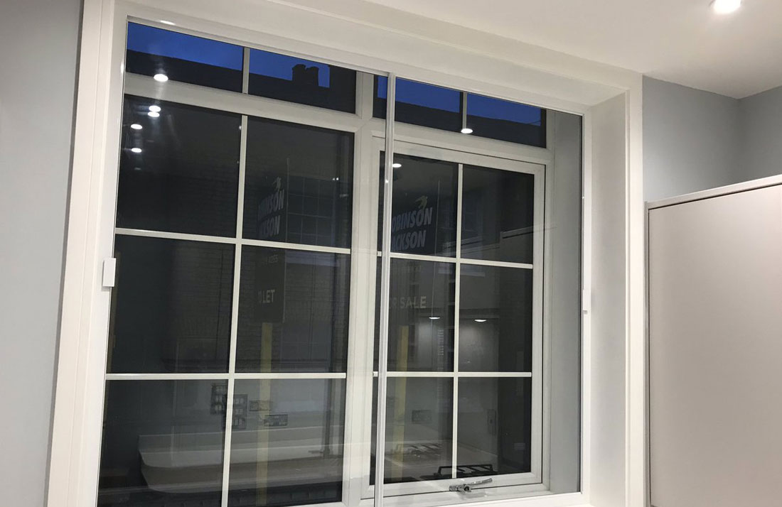 horizontal secondary double glazing London