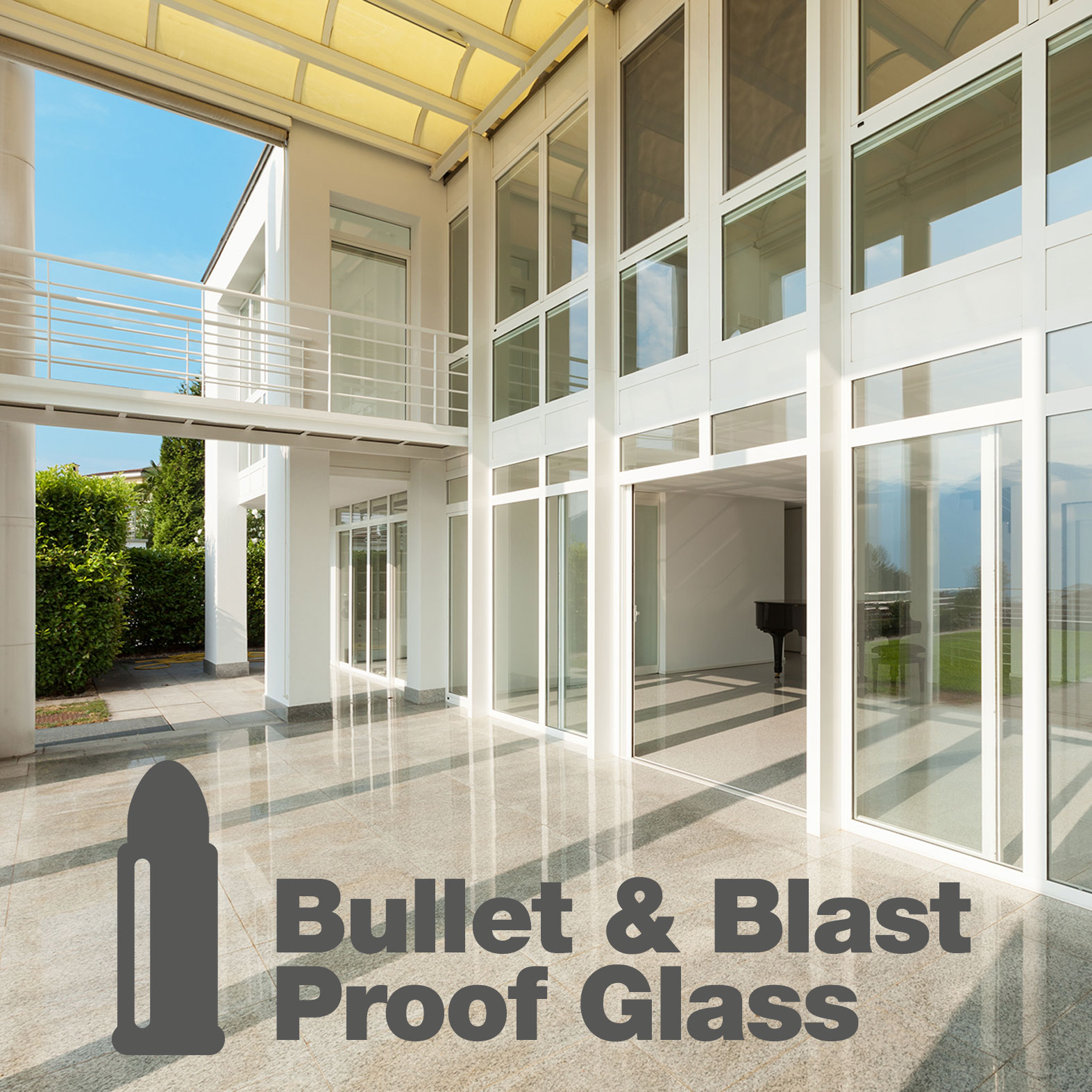 Blast resistant glass