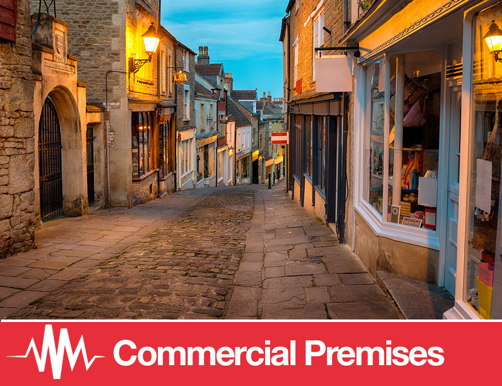Commercial property double glazing